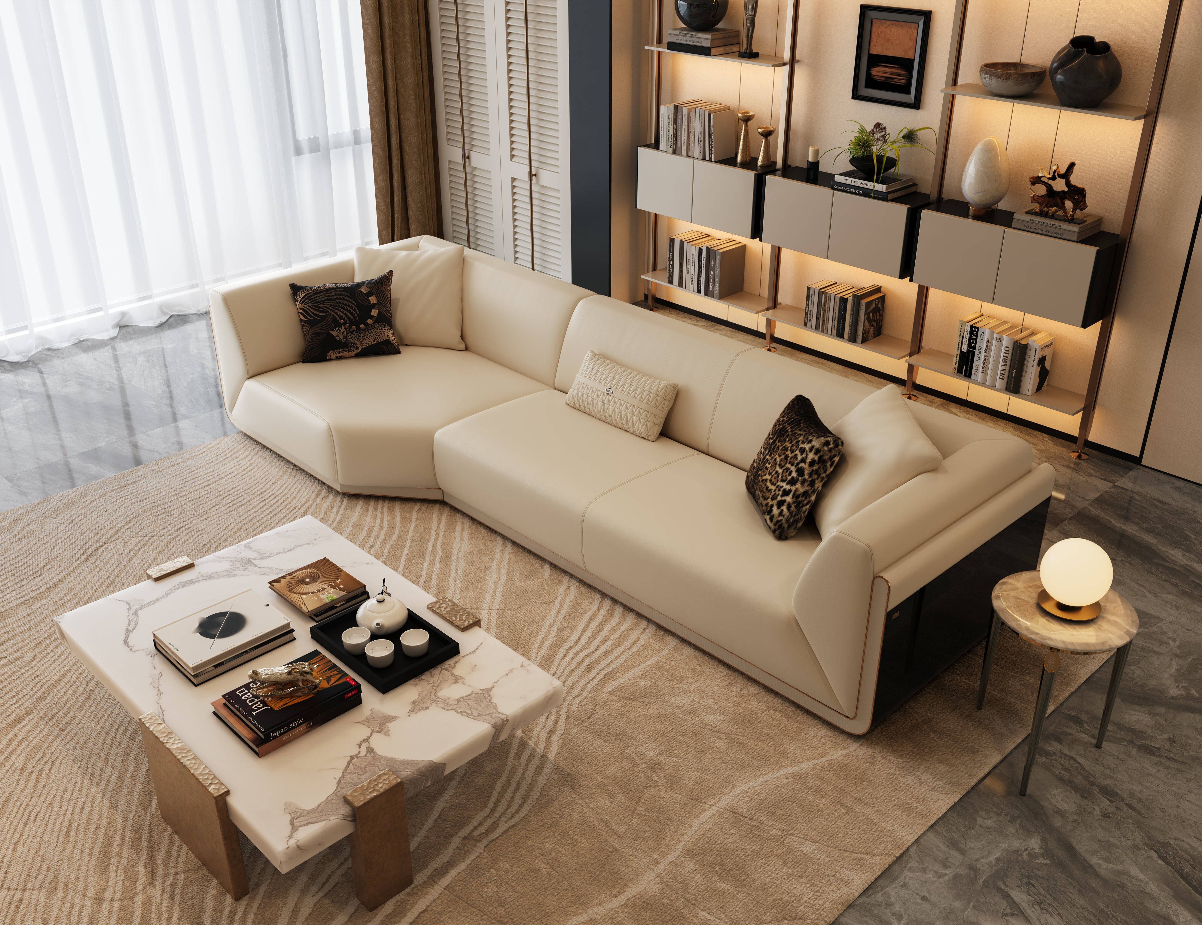 Adam L-Shape Sectional