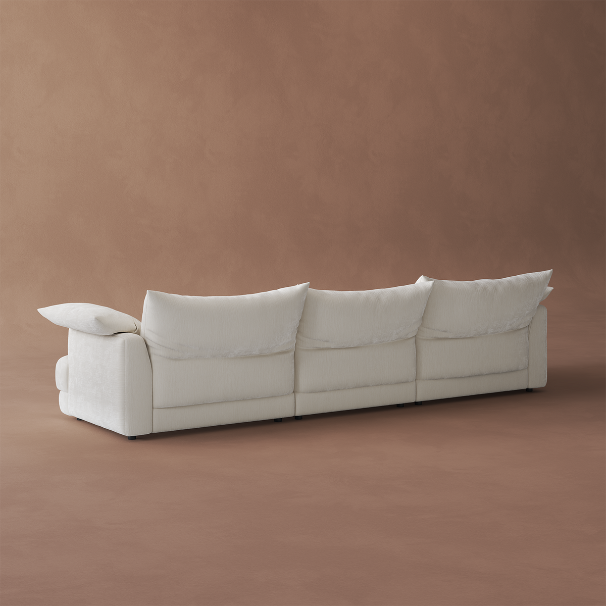 Blossom-Organic Modern Straight Sofa