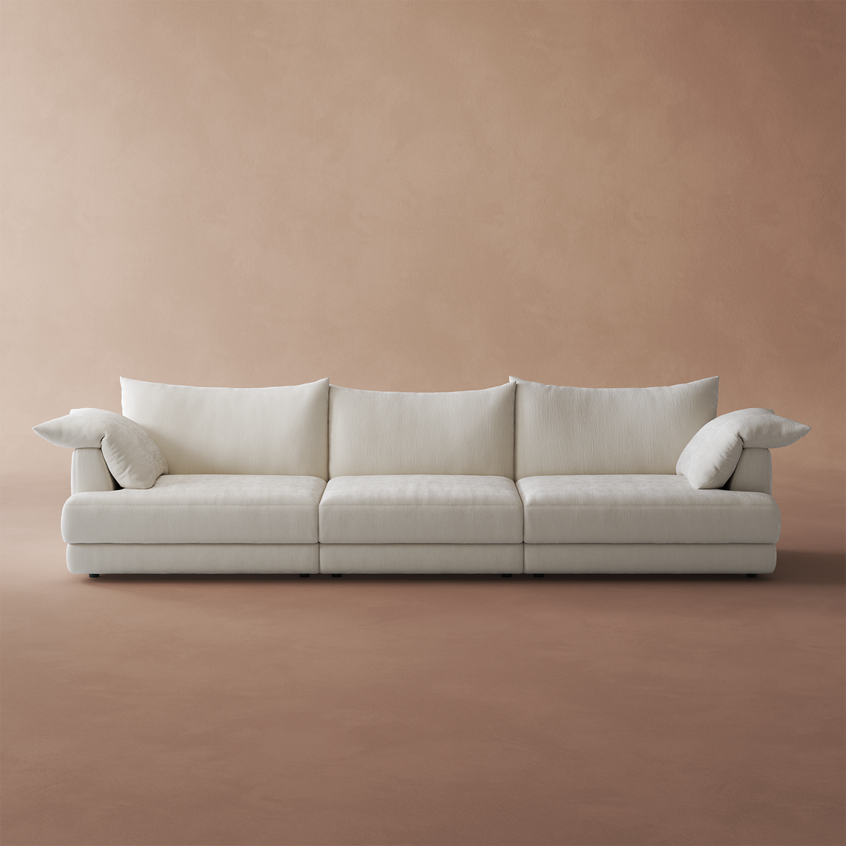 Blossom-Organic Modern Straight Sofa