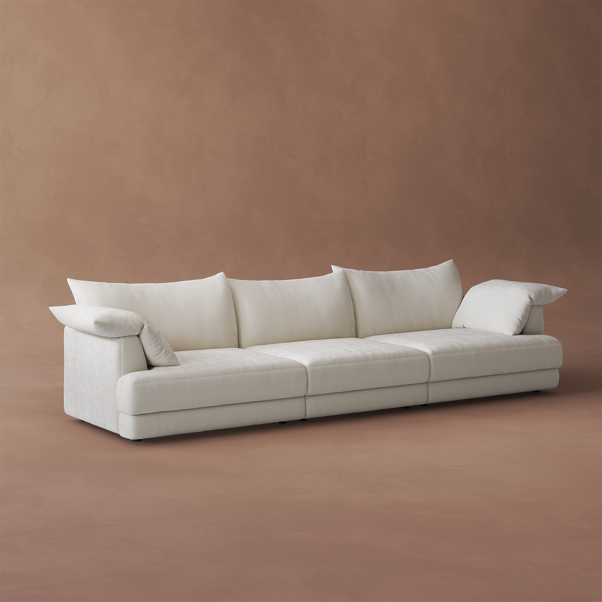 Blossom-Organic Modern Straight Sofa
