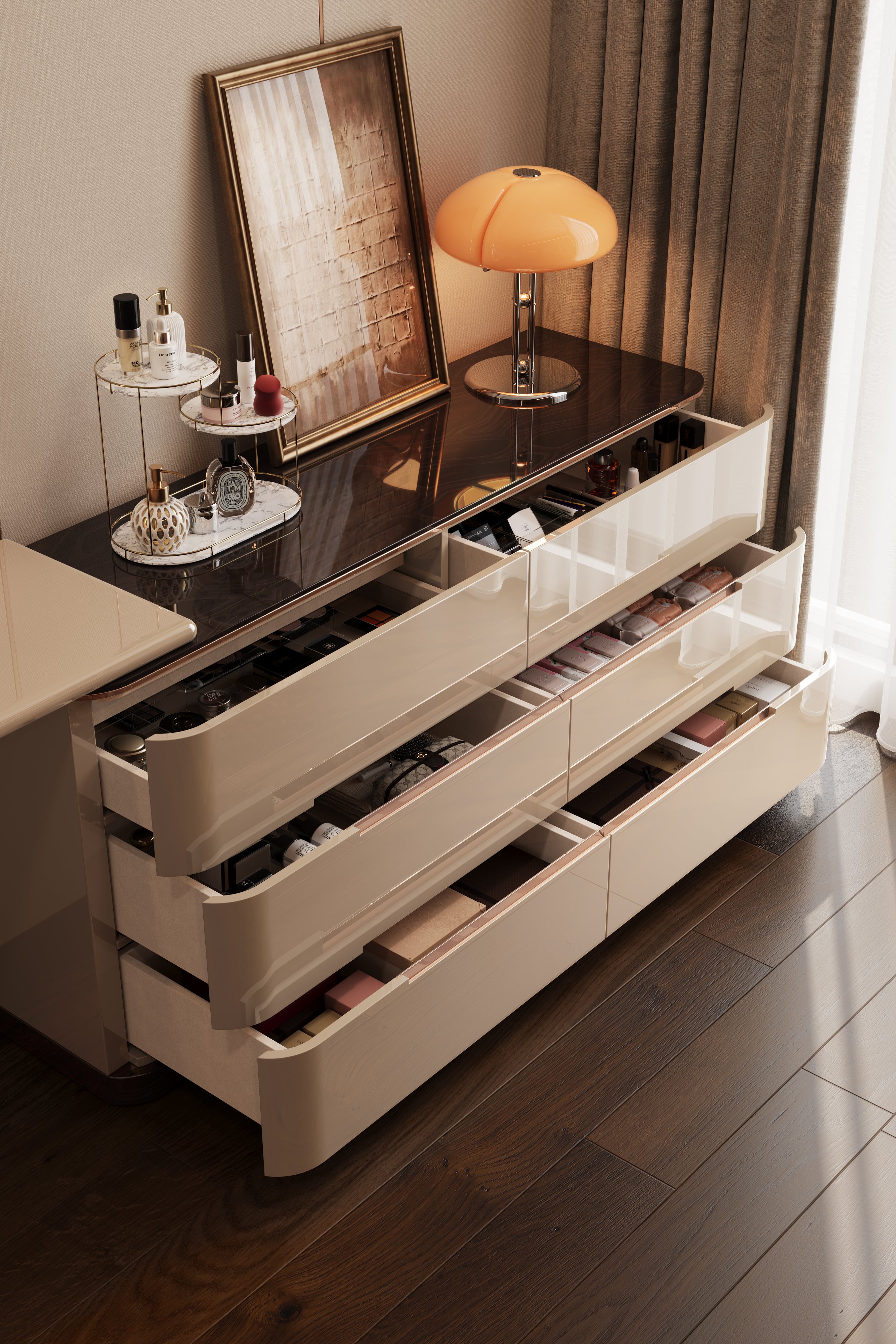 Catherine Vanity Dresser – Plus