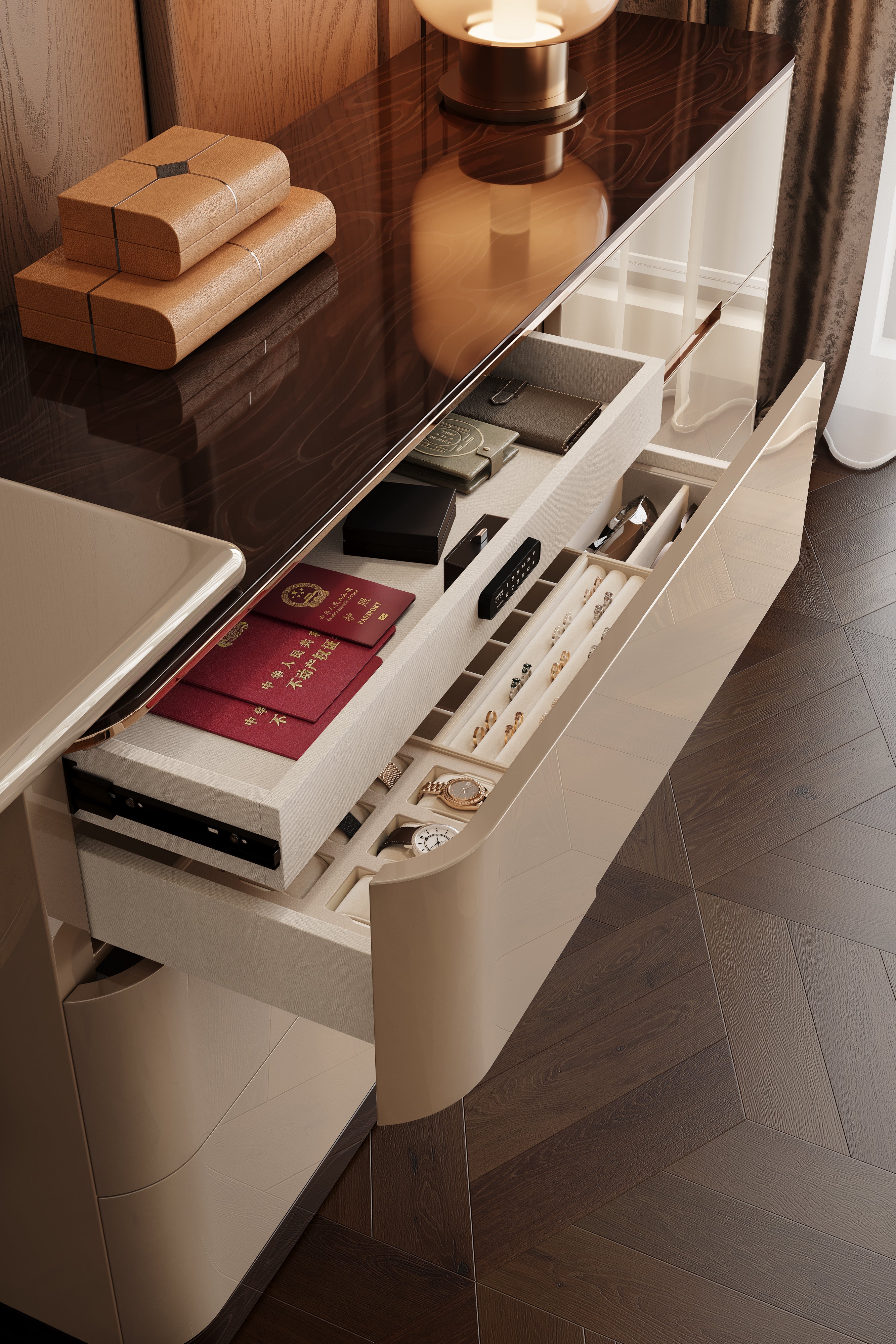 Catherine Vanity Dresser – Plus