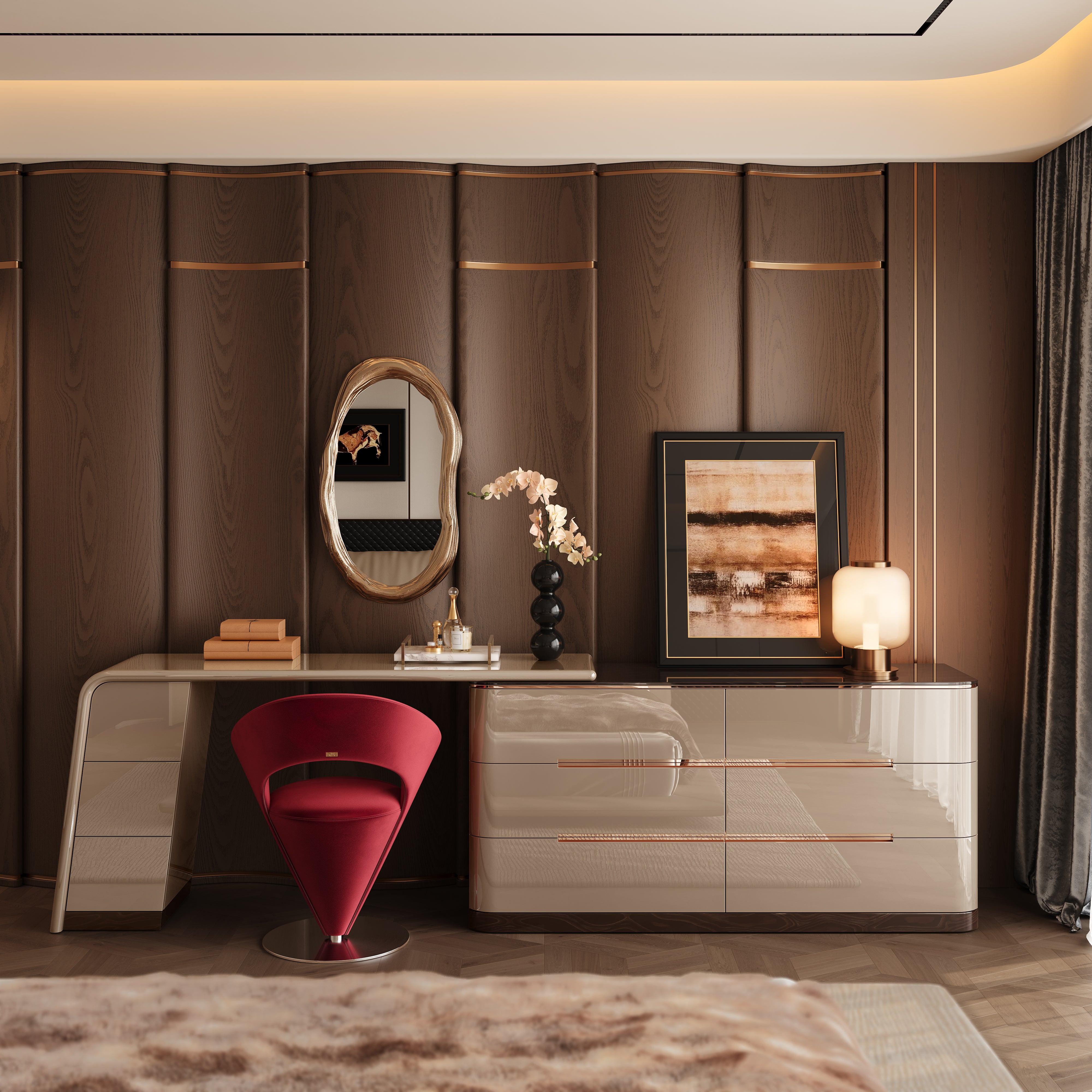 Catherine Vanity Dresser – Plus