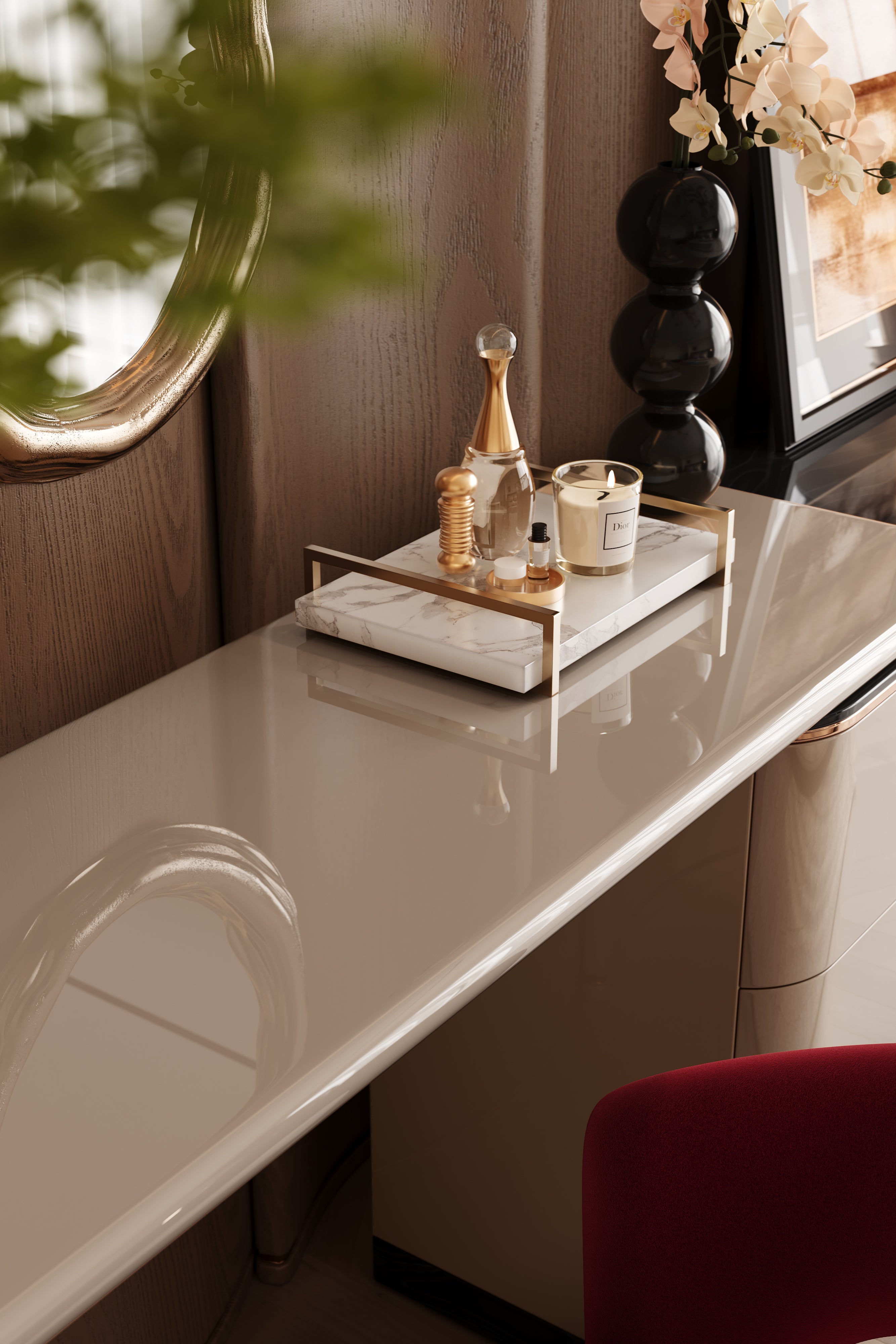 Catherine Vanity Dresser – Plus
