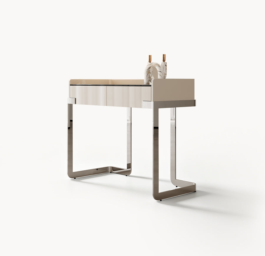 Ria Vanity Table and Drawer Chest Set