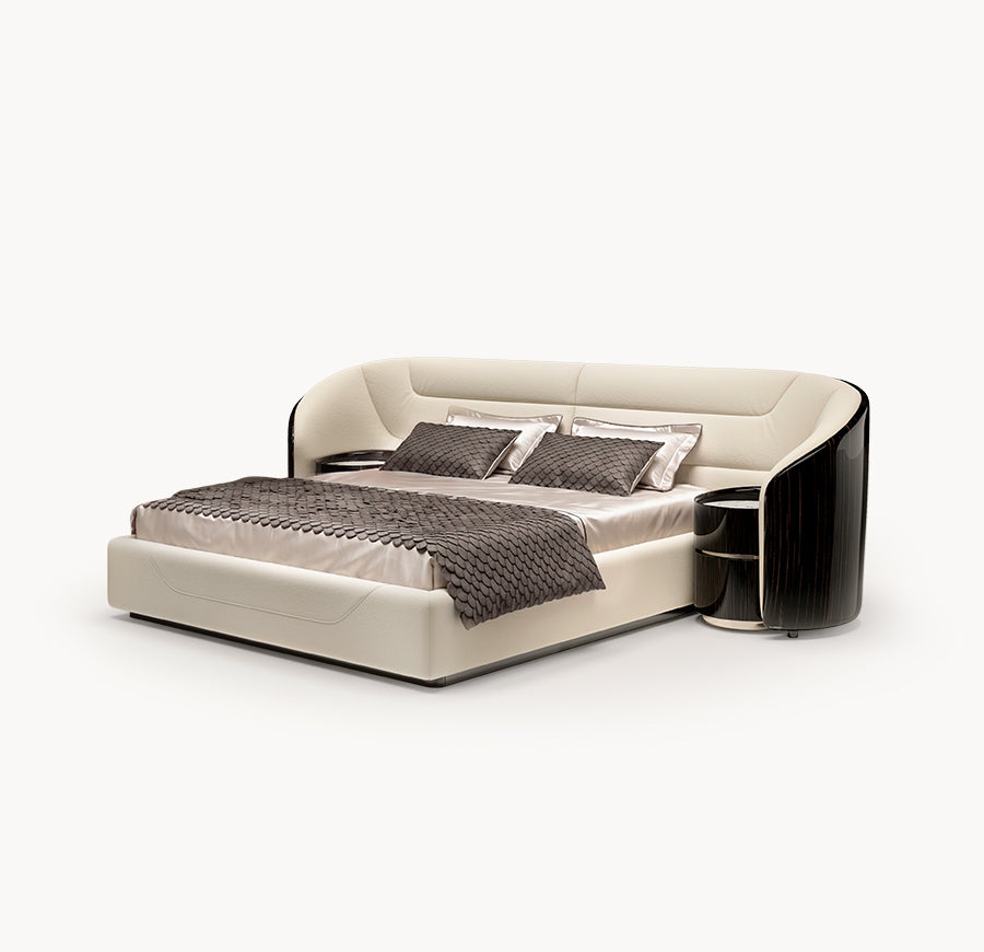EBNOY Wide Headboard Bed