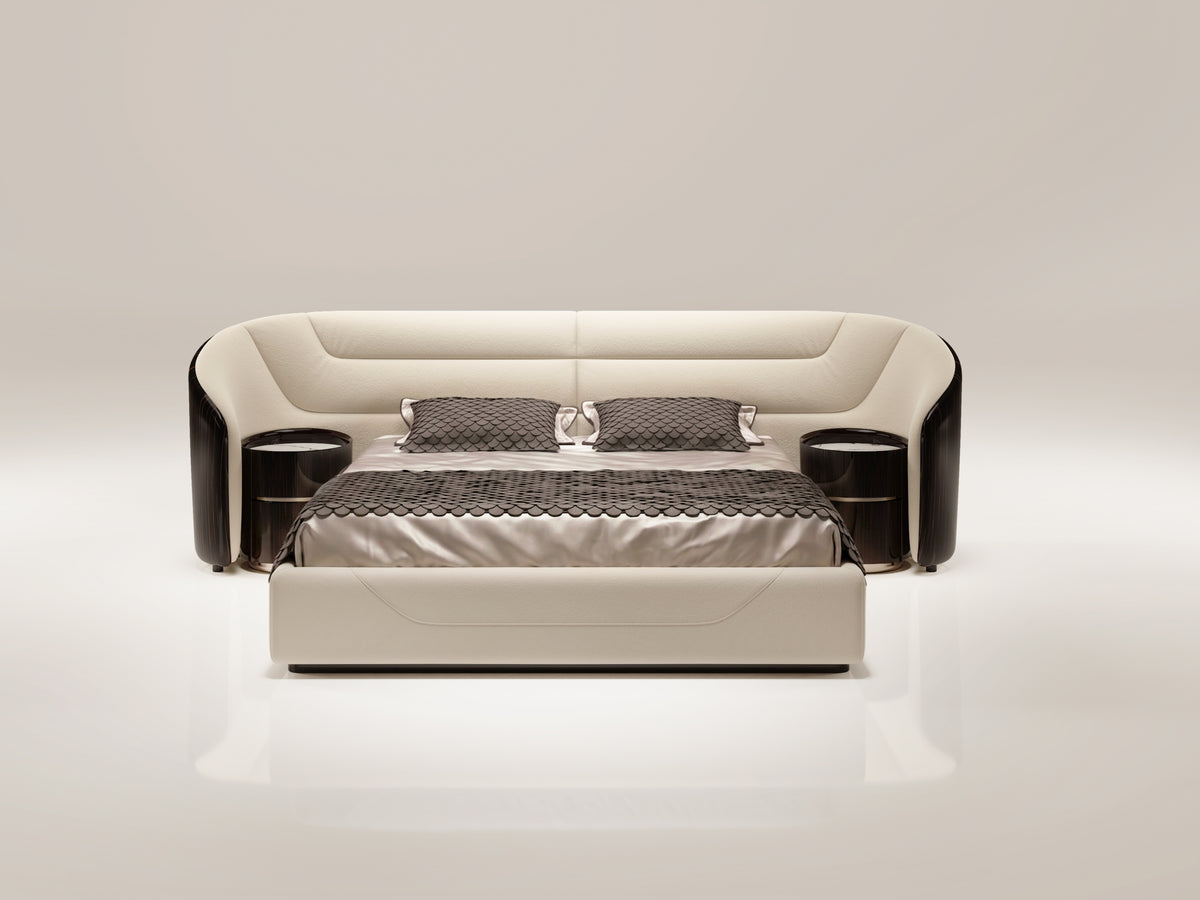 EBNOY Wide Headboard Bed