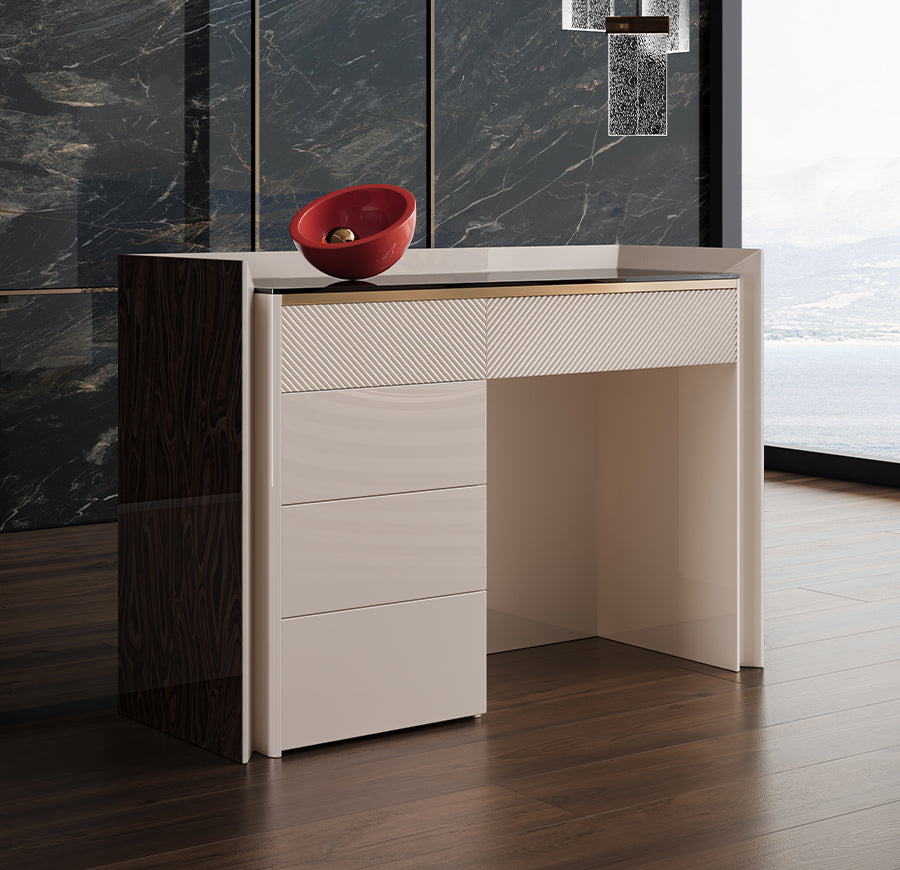 Karen Vanity & Jewelry Chest Set