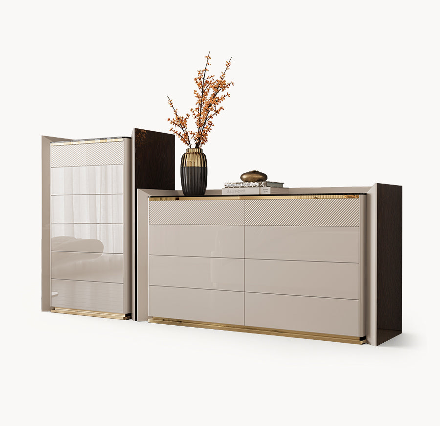 Karen Jewelry Chest & Dresser Set