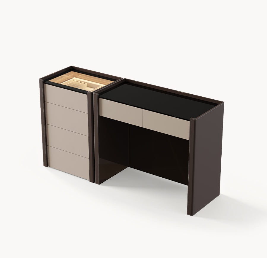 Lola Vanity & Jewelry Chest Set