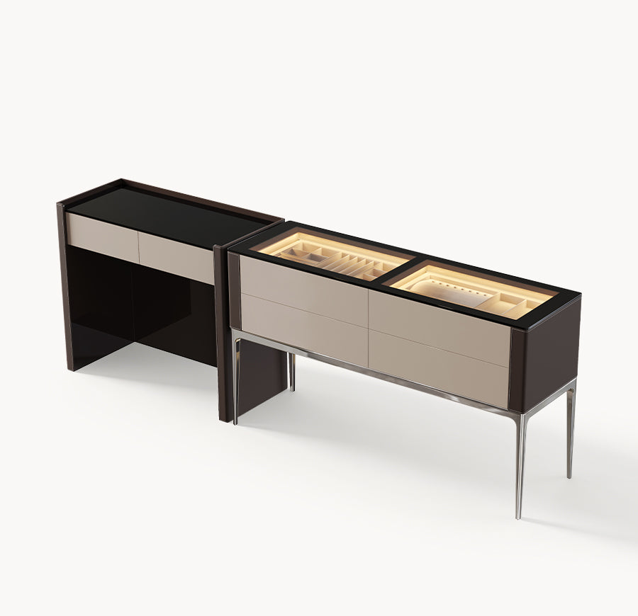 Lola Vanity & Jewelry Dresser Set