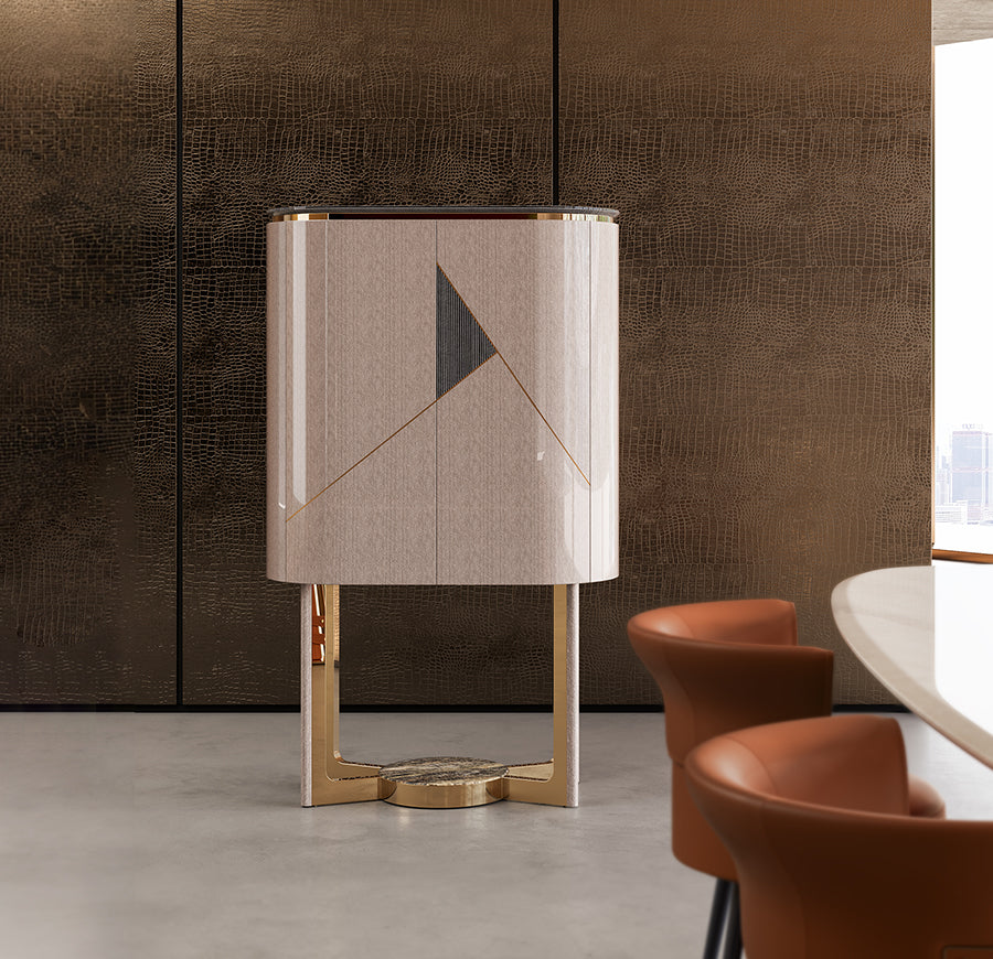 Morris Tall Bar Cabinet