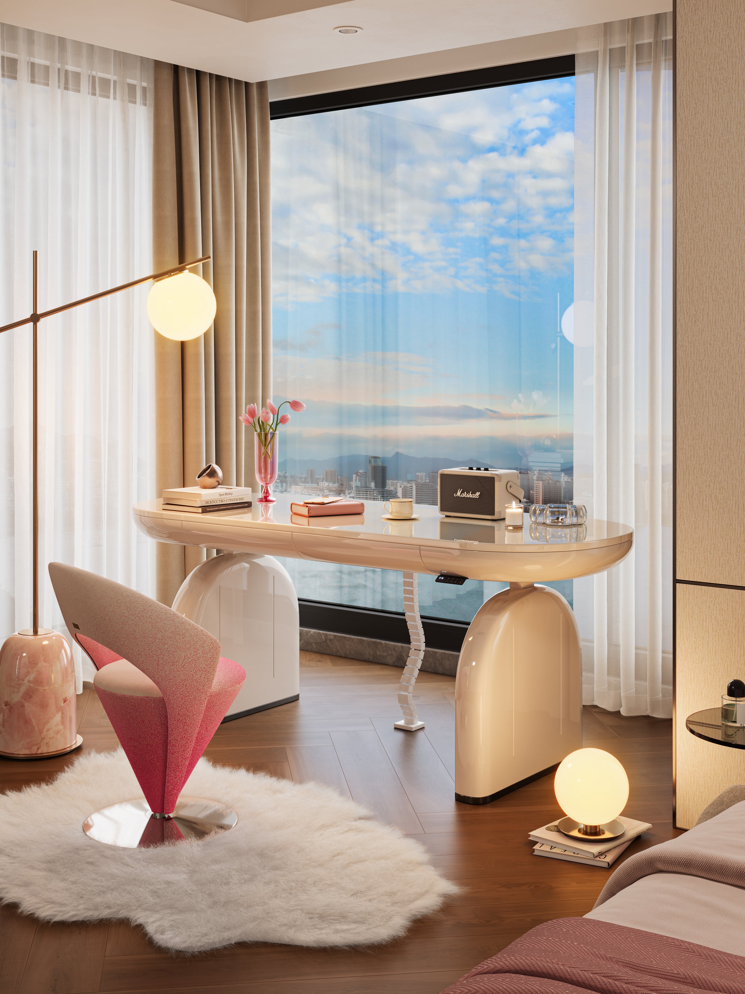 Shirui Vanity Chair