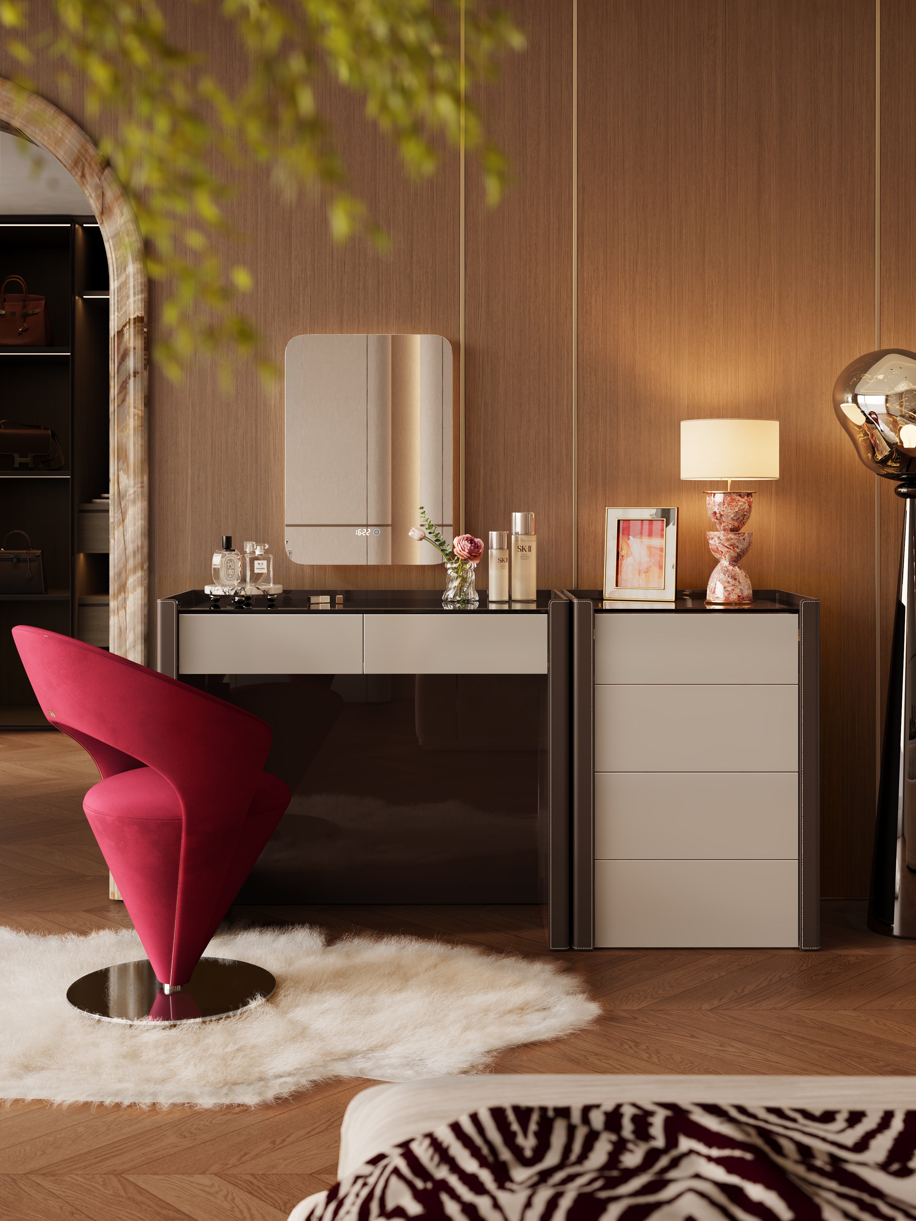 Shirui Vanity Chair