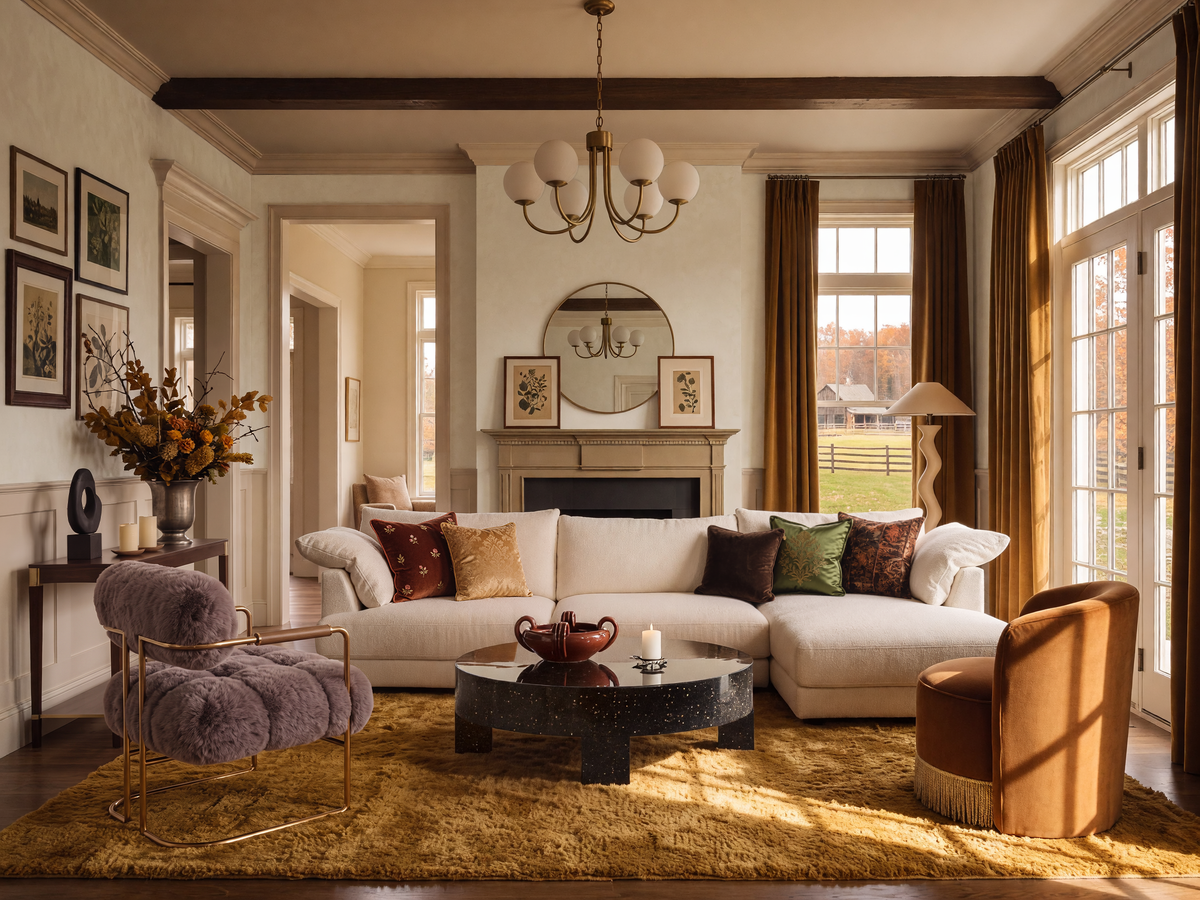 Blossom-Organic Modern L-Shaped Sectional Sofa